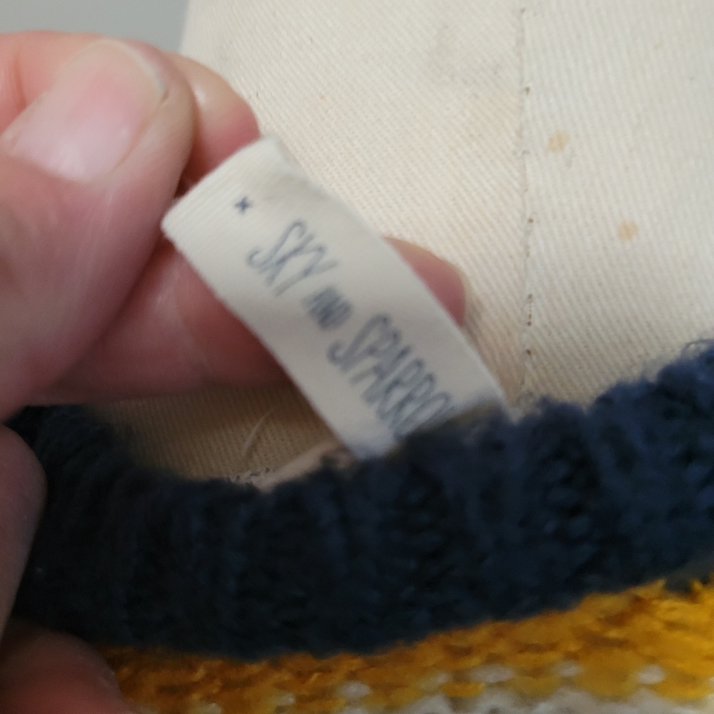 Tilly's Sky & Sparrow Multicolored Stripe Cropped… - image 6